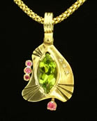 Peridot pendant